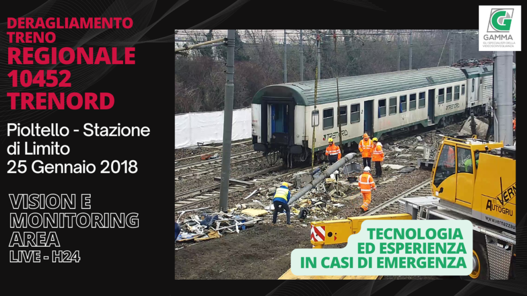 controllo area deragliamento treno trenord pioltello 2018