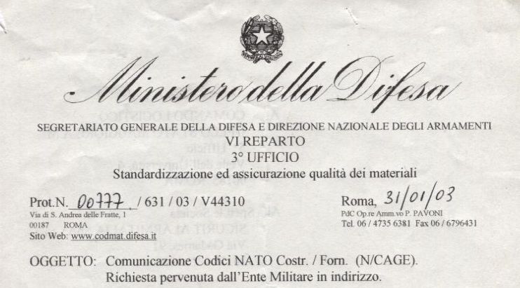 NATO NCAGE